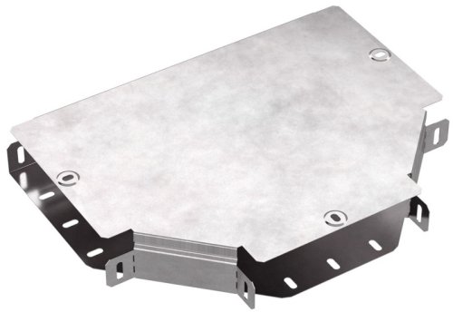 Тройник для лотка горизонтальный с крышкой Промрукав Стандарт 200х50 фото Тройник для лотка горизонтальный с крышкой Промрукав Стандарт 200х50 картинка